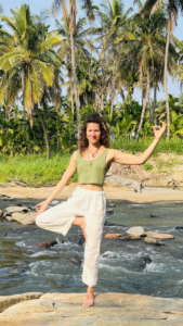 Tatiana - L'âme bleue - Yoga à Brec'h