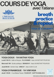 Tatiana - L'âme bleue - Yoga à Brec'h