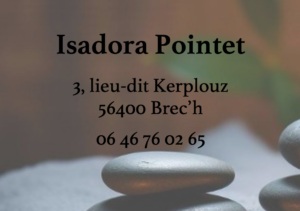 Isadora Pointet - Massage naturopathique - Détente musculaire, approche psycho-corporelle et hygiène de vie